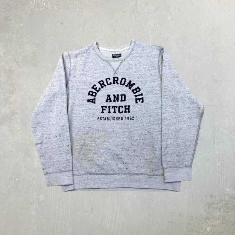 F- Vintage Abercrombie & Fitch Embroidered Text Crewneck sold by HG Vintage