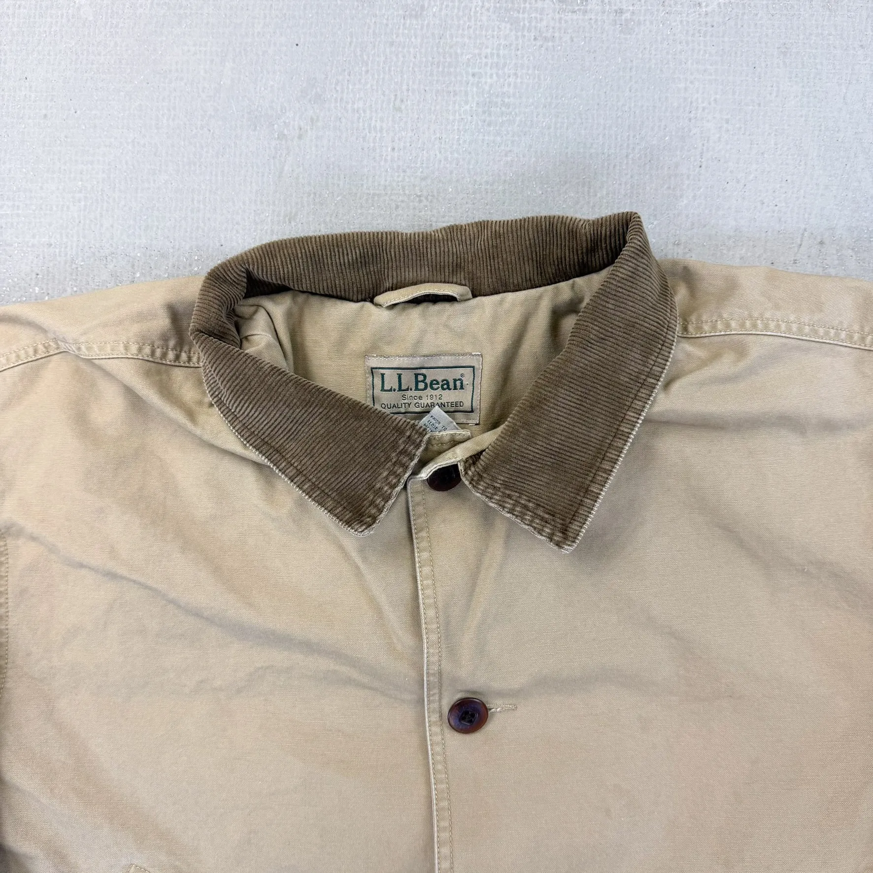 F- Vintage LL Bean Twill Like Chore Jacket sold by HG Vintage product image thumbnail 3