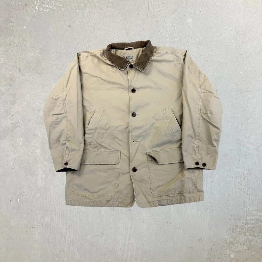 F- Vintage LL Bean Twill Like Chore Jacket sold by HG Vintage