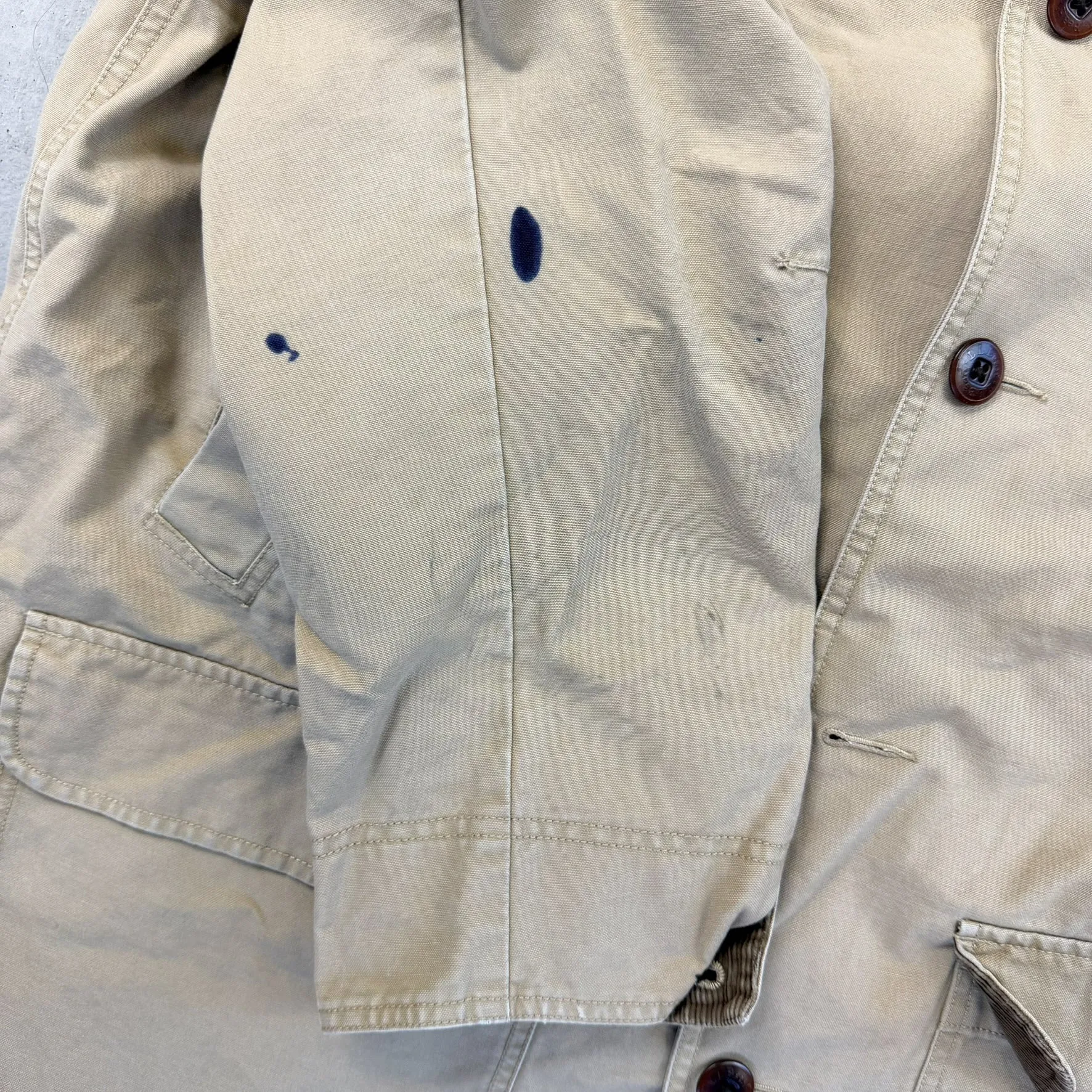 F- Vintage LL Bean Twill Like Chore Jacket sold by HG Vintage product image thumbnail 5