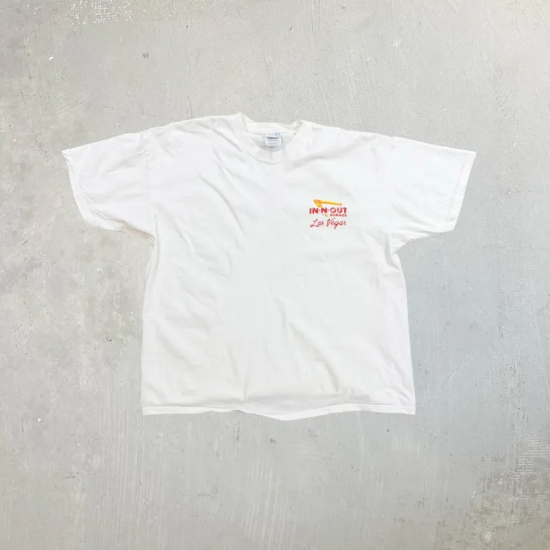 F- Vintage '00 In n Out Las Vegas Map & Car Graphic Hanes Beefy Tee sold by HG Vintage