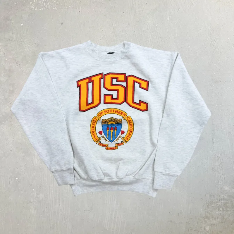 F- Vintage University Of South California Text & Logo Made In USA Crewneck sold by HG Vintage