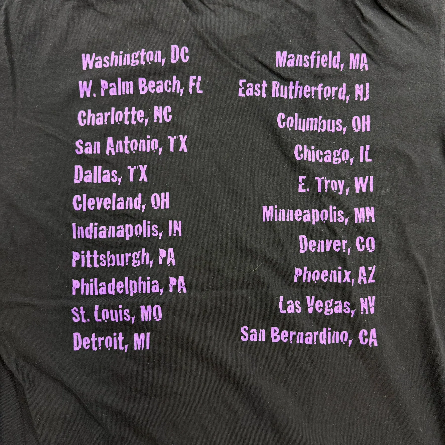 F- Vintage Black Sabbath Picture Tour Single Stitch Made In USA Tee sold by HG Vintage product image thumbnail 4