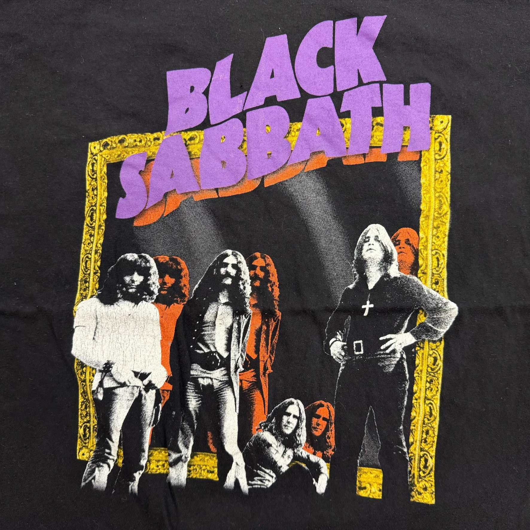 F- Vintage Black Sabbath Picture Tour Single Stitch Made In USA Tee sold by HG Vintage product image thumbnail 2