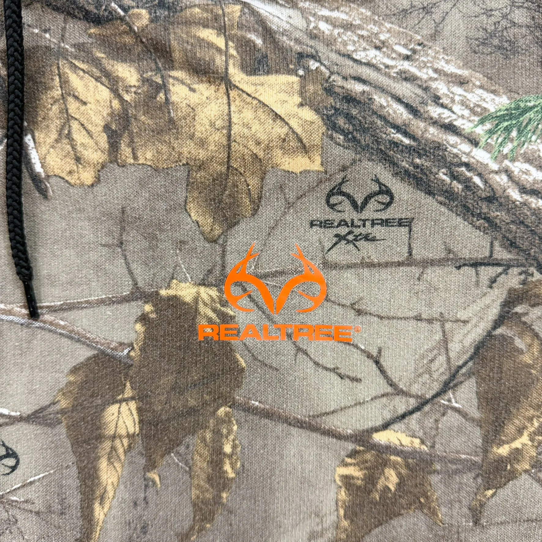 F- Real Tree Xtra Camo Pattern Hoodie sold by HG Vintage product image thumbnail 2
