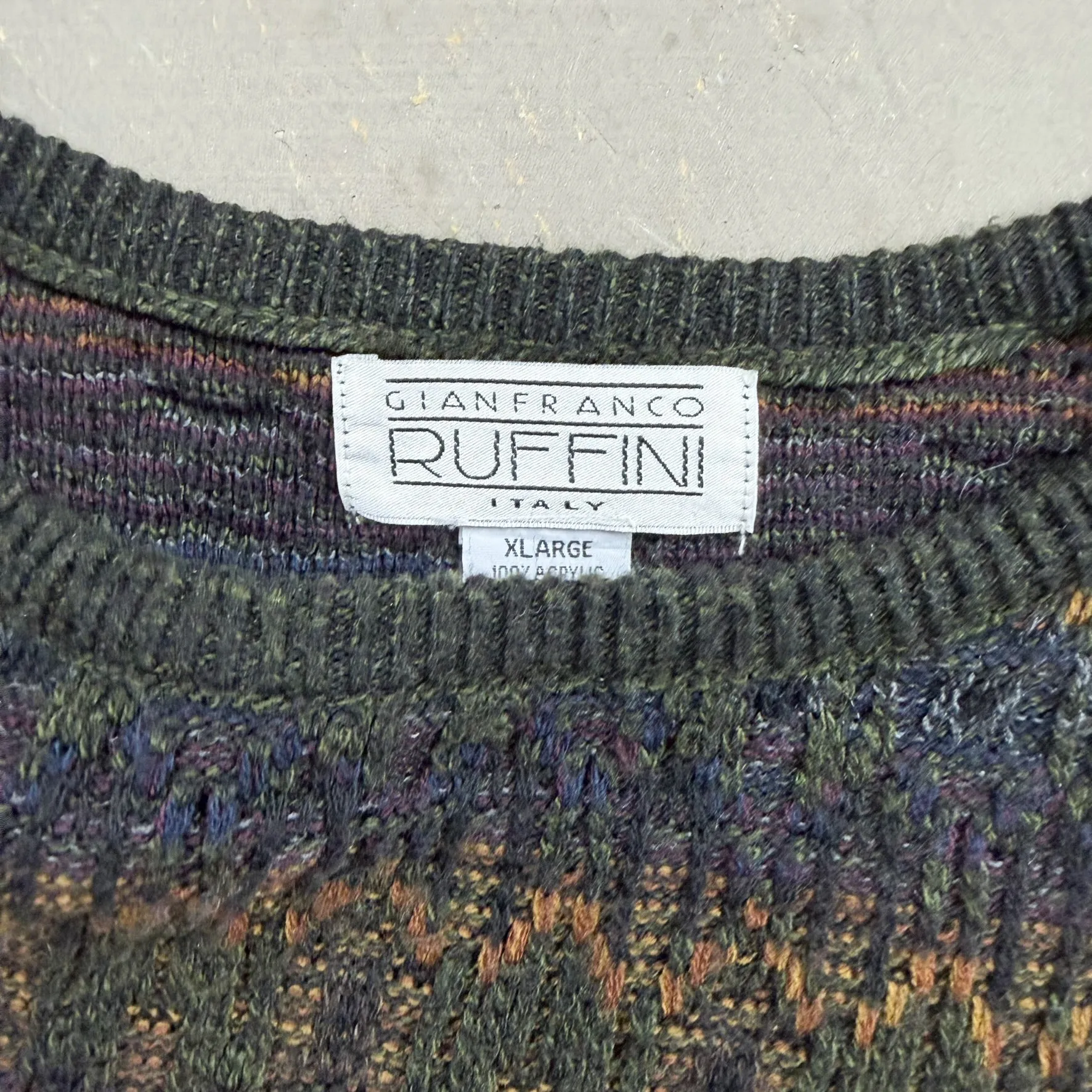 F- Vintage Gianfranco Ruffini Knit Sweater sold by HG Vintage product image thumbnail 3