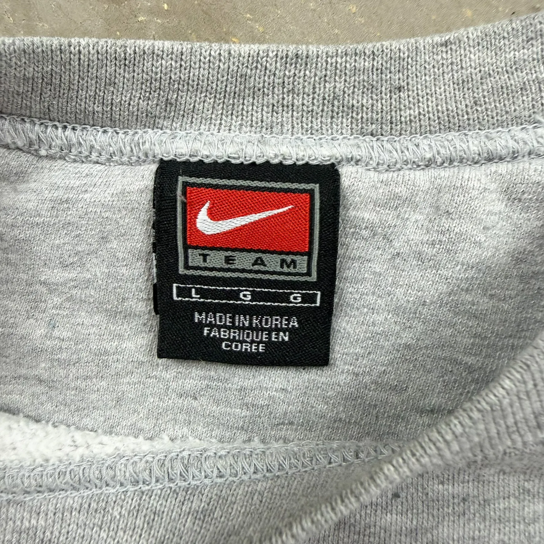 F- Nike Team Mississippi State University Embroidered Text Crewneck sold by HG Vintage product image thumbnail 3