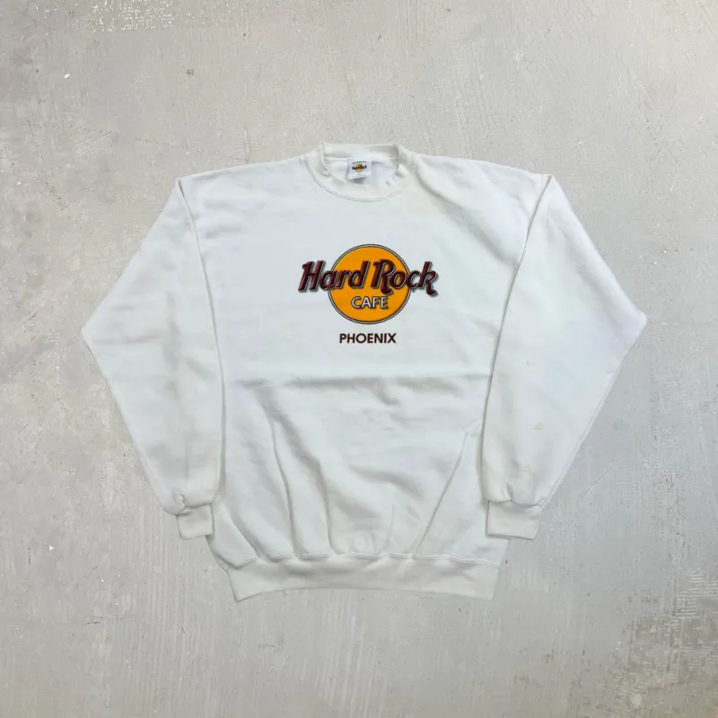 F- Vintage Hard Rock Cafe Phoenix Arizona Logo Crewneck sold by HG Vintage