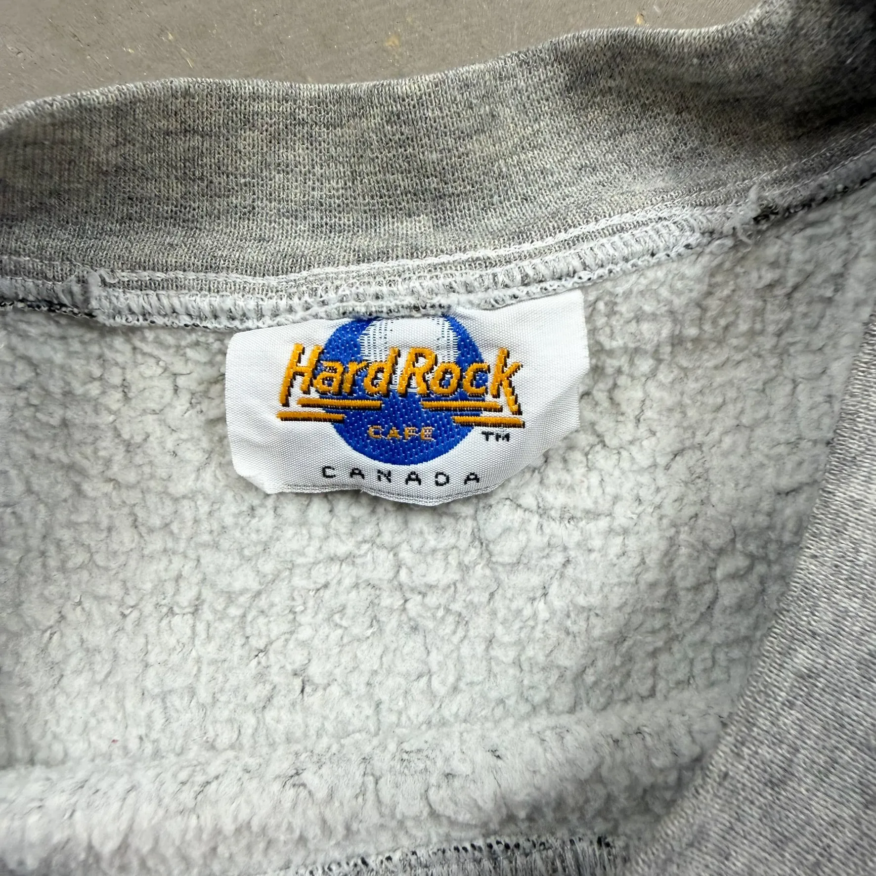 F- Vintage Hard Rock Cafe Montreal Canada Embroidered Logo Crewneck sold by HG Vintage product image thumbnail 3