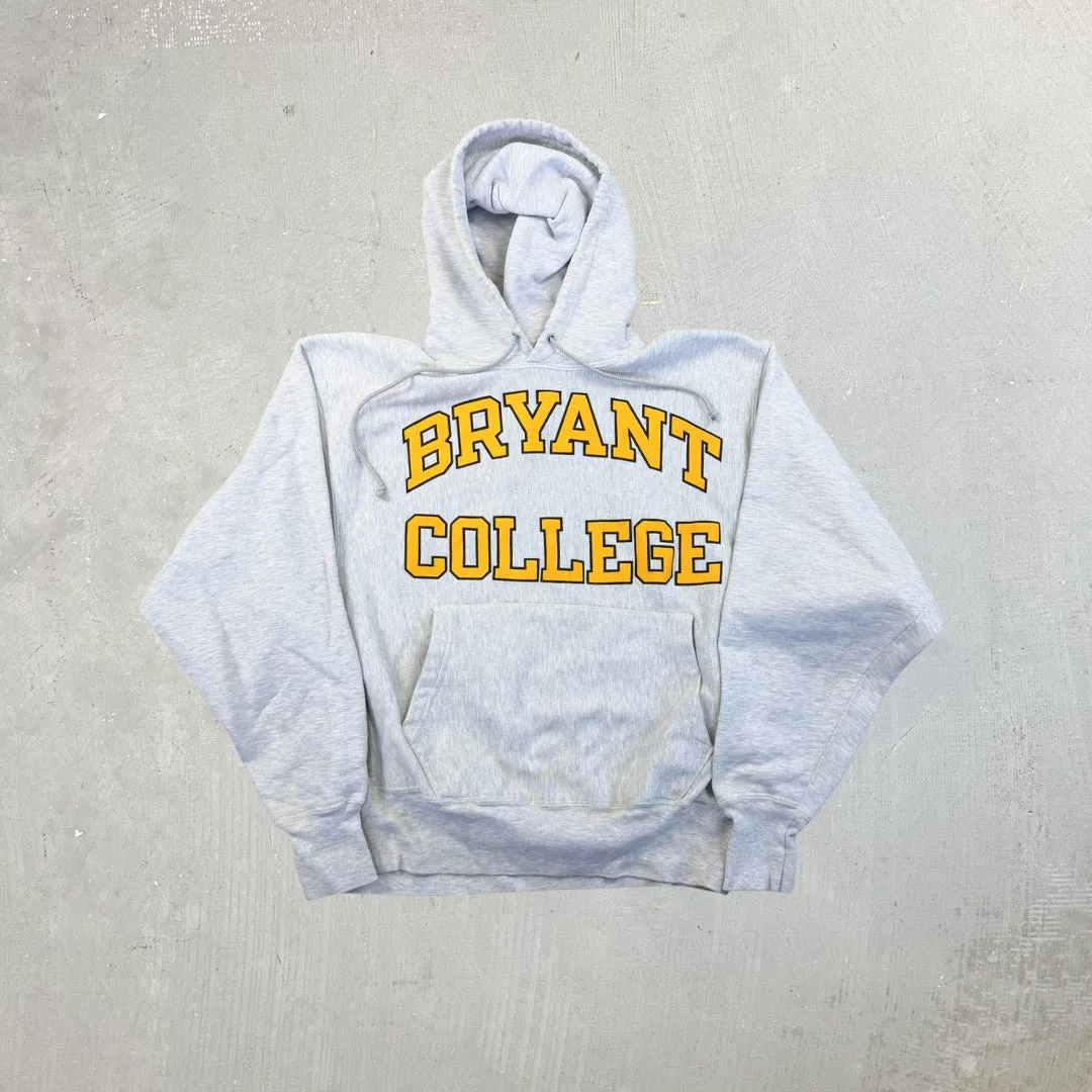 F- Vintage Champion Reverse Weave Bryant College Hoodie sold by HG Vintage