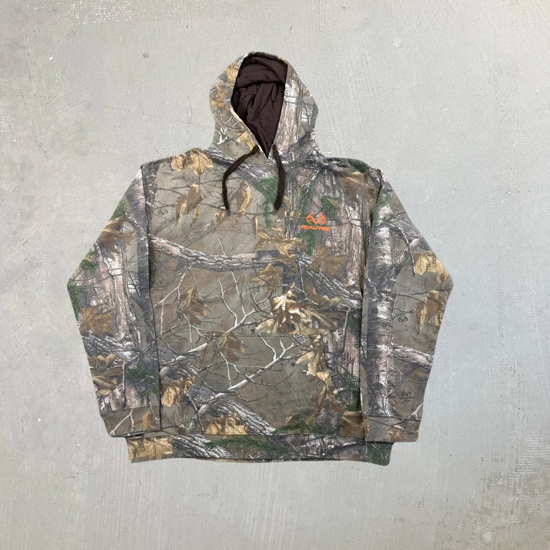 F- Real Tree Orange Logo Hoodie sold by HG Vintage
