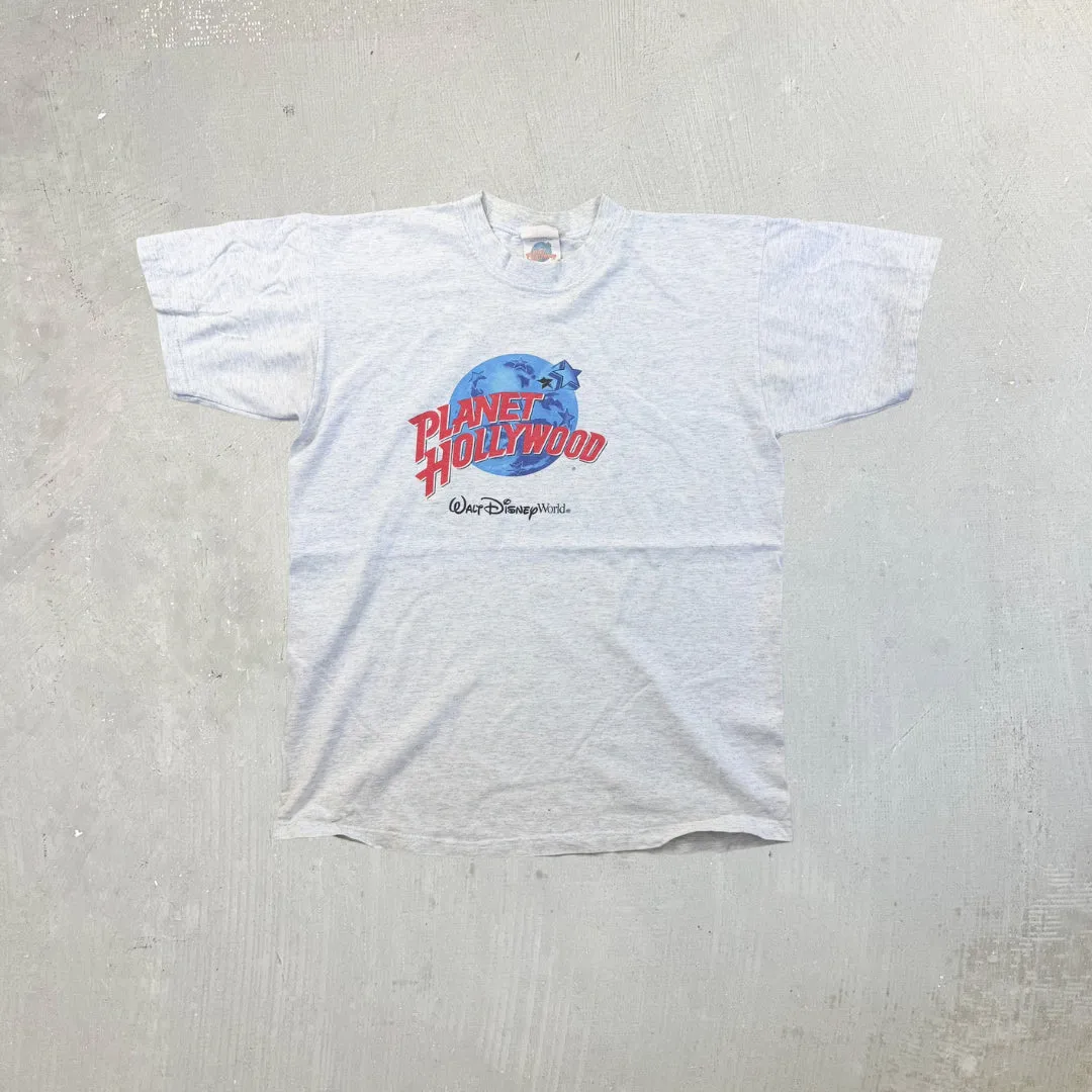 F- Vintage Planet Hollywood Walt Disney World Logo Made In USA Tee sold by HG Vintage