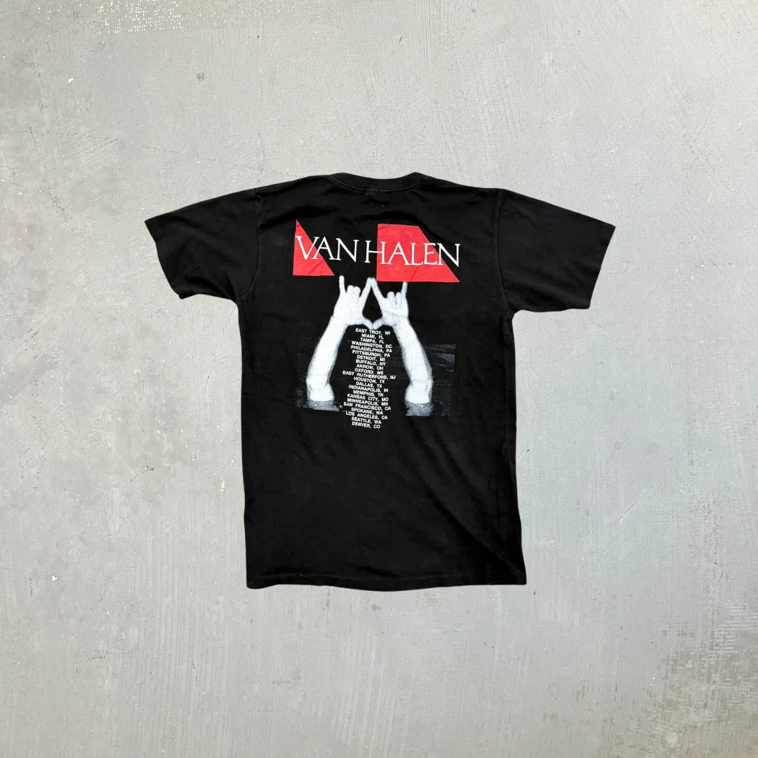 F- Vintage '88 Van Halen OU812 Tour Made In USA Single Stitch Tee sold by HG Vintage product image thumbnail 3