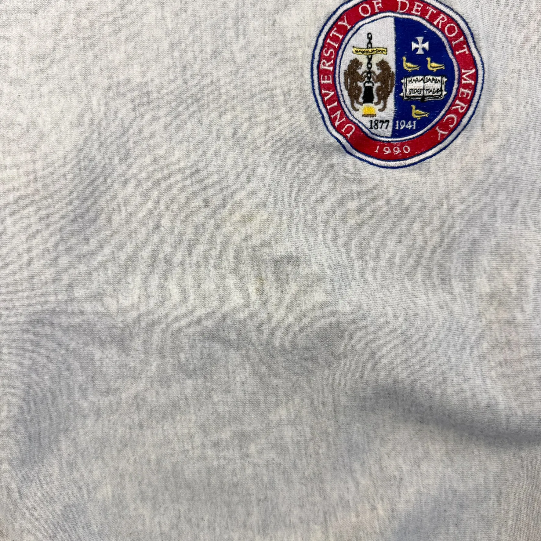 F- Vintage University Of Detroit Mercy Embroidered Made In USA Crewneck sold by HG Vintage product image thumbnail 5