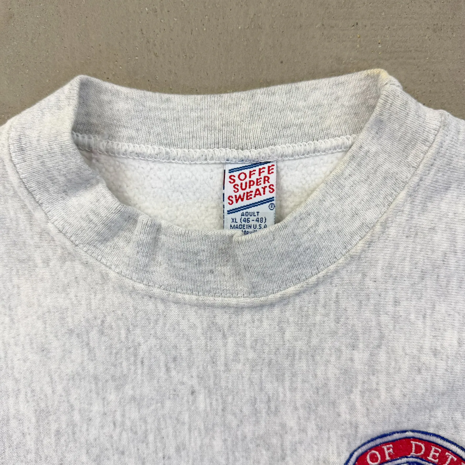 F- Vintage University Of Detroit Mercy Embroidered Made In USA Crewneck sold by HG Vintage product image thumbnail 3