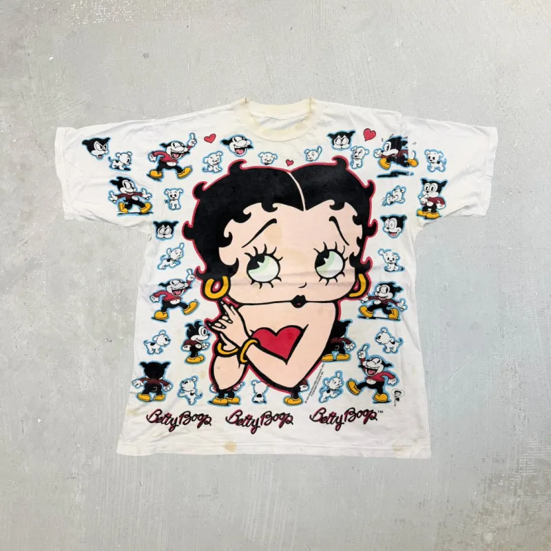 F- Vintage '93 Betty Boop Jumbo Print Graphic Tee sold by HG Vintage