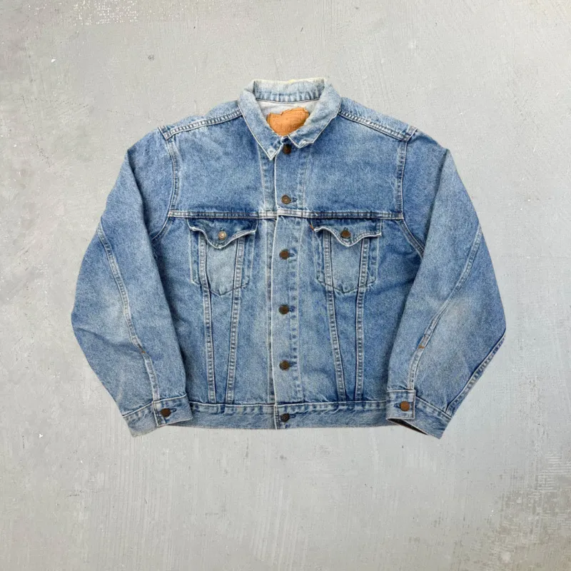 F- Vintage Levi's Strauss Orange Tab Denim Jacket sold by HG Vintage