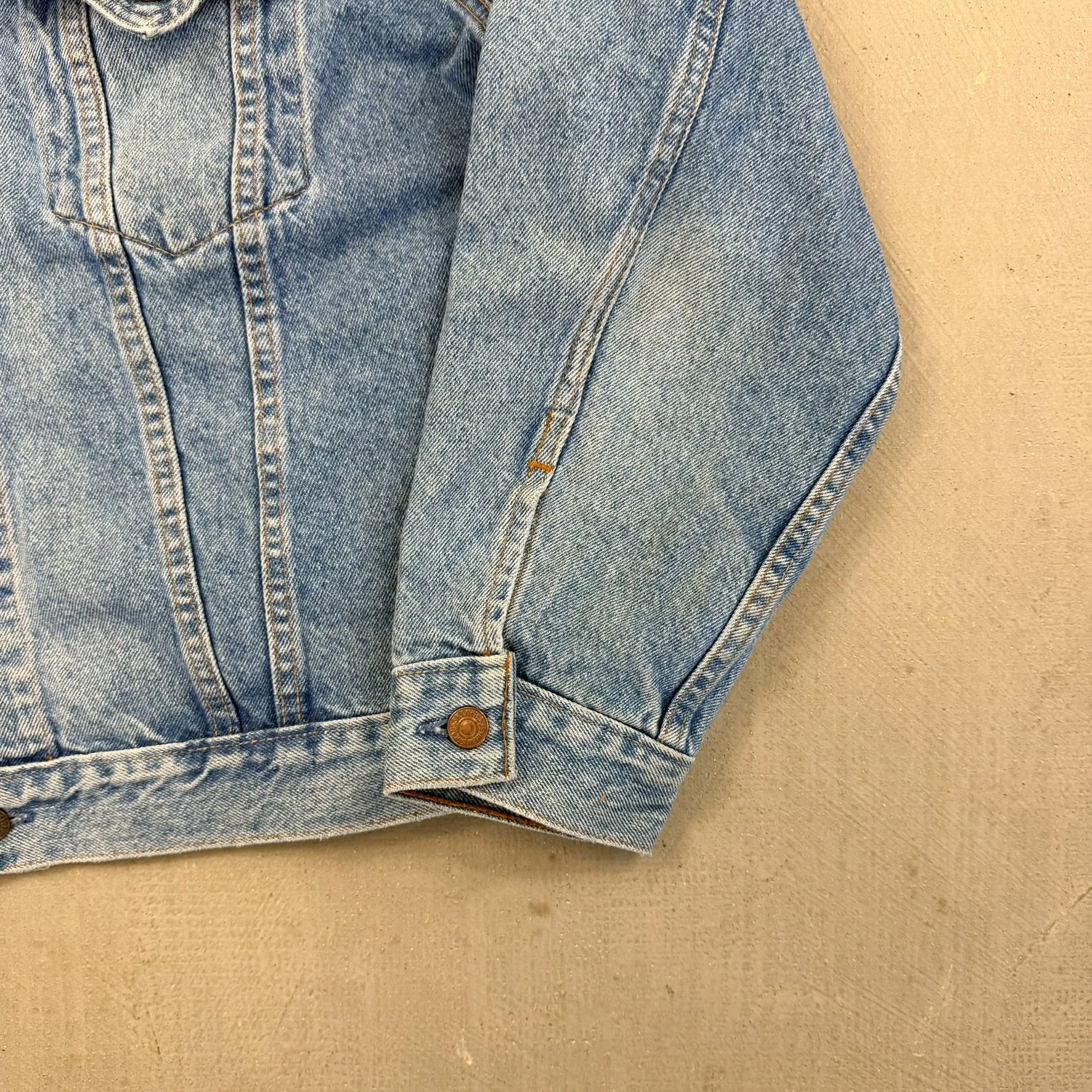F- Vintage Levi's Strauss Orange Tab Denim Jacket sold by HG Vintage product image thumbnail 5