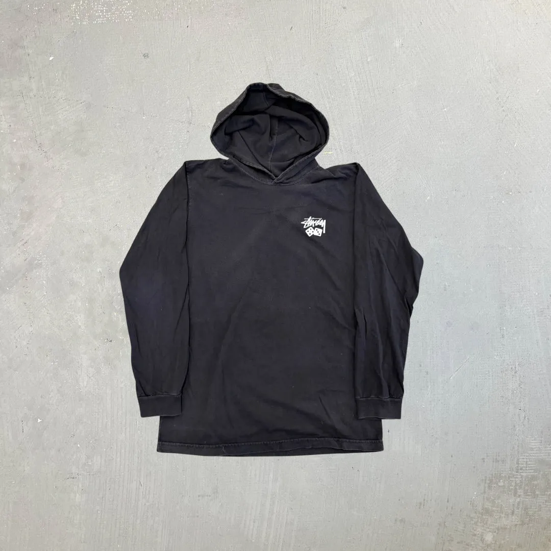 F- Vintage Stussy Dices Lightweight Hoodie sold by HG Vintage