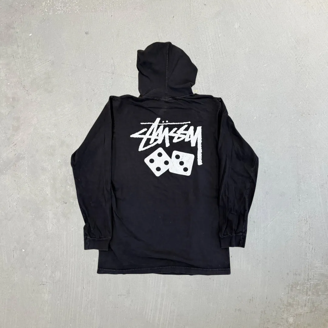 F- Vintage Stussy Dices Lightweight Hoodie sold by HG Vintage product image thumbnail 3
