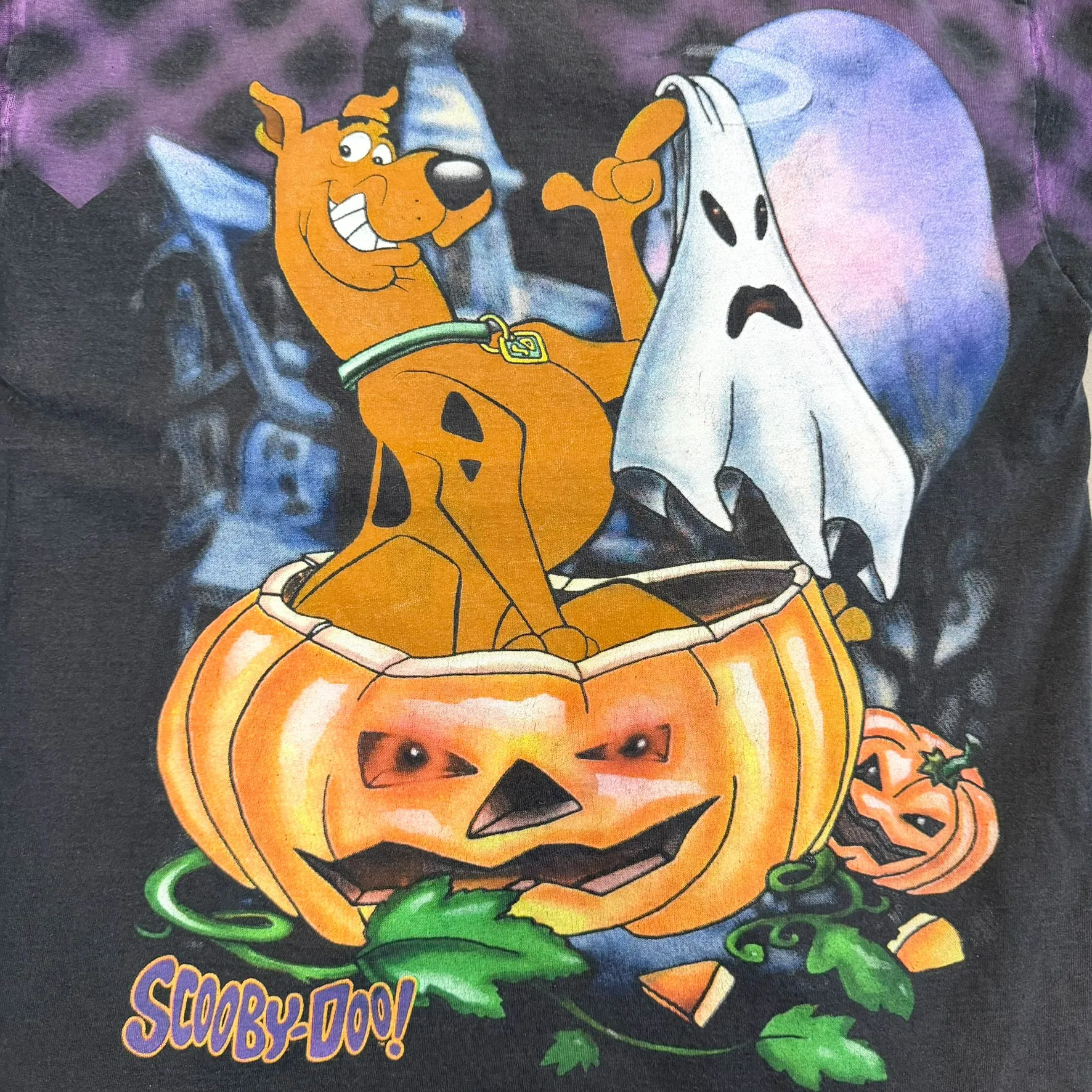 F- Vintage Scooby Doo Halloween Pumpkin Graphic Tee sold by HG Vintage product image thumbnail 2