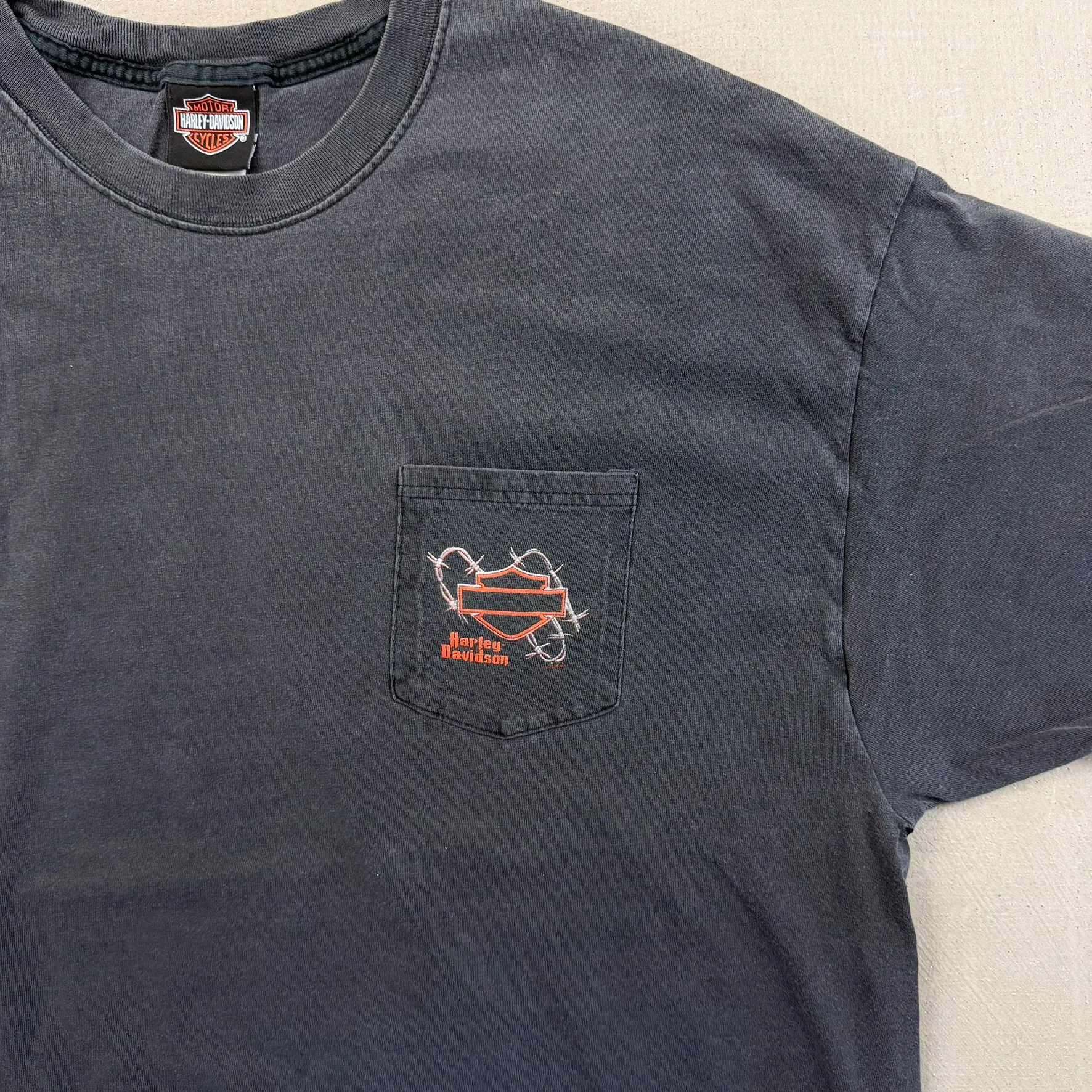 F- Vintage '03 Harley Davidson Savannah Graphic Pocket Tee sold by HG Vintage product image thumbnail 2