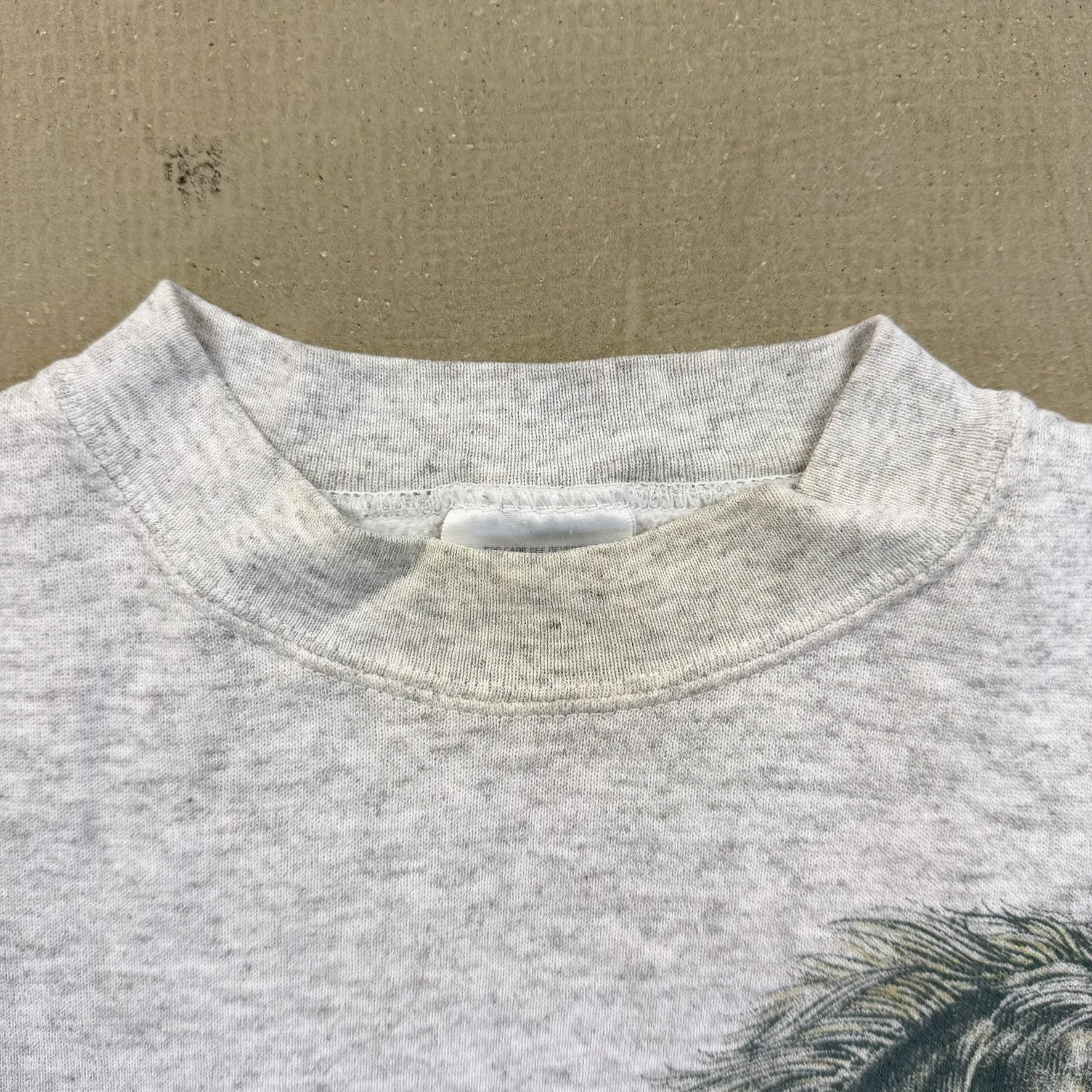 F- Vintage Chincoteague Island Horse Graphic Crewneck sold by HG Vintage product image thumbnail 4