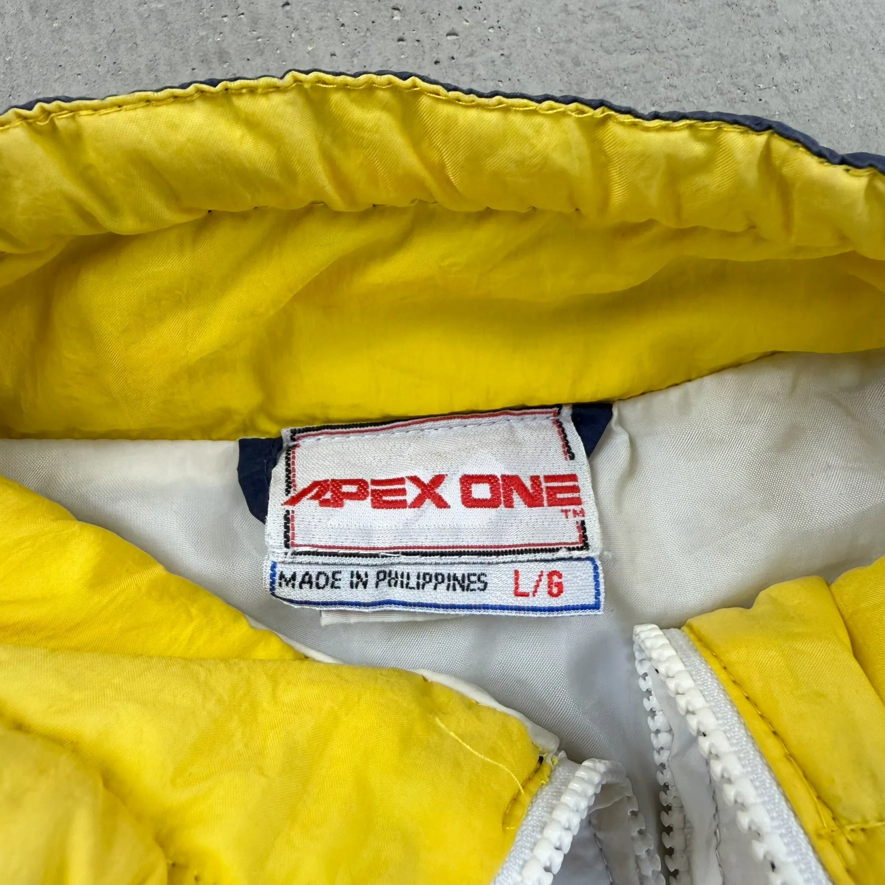 F- Vintage Michigan Wolverines Apex One Zip Up Windbreaker sold by HG Vintage product image thumbnail 5