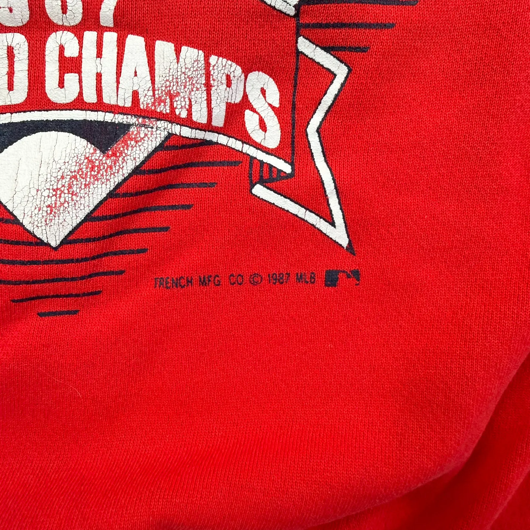 F- Vintage '87 Minnesota Twins World Series Champs MLB Crewneck sold by HG Vintage product image thumbnail 3
