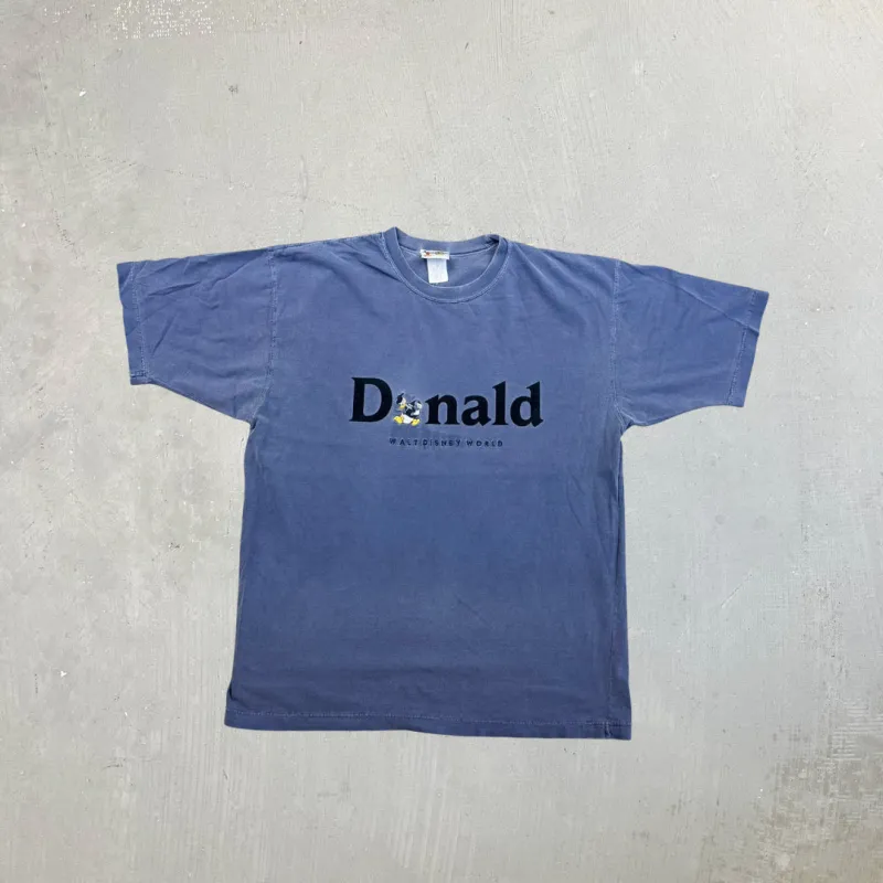 F- Vintage Disney Donald Duck Disney World Graphic Tee sold by HG Vintage
