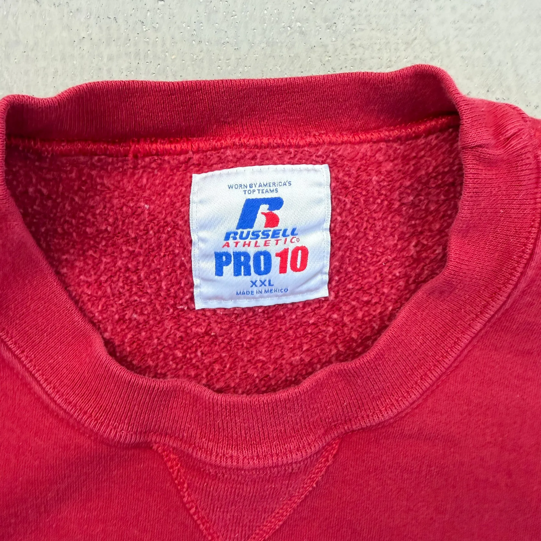 F- Vintage DWP RedHawks Athletics Russell Athletics Pro10 Crewneck sold by HG Vintage product image thumbnail 3