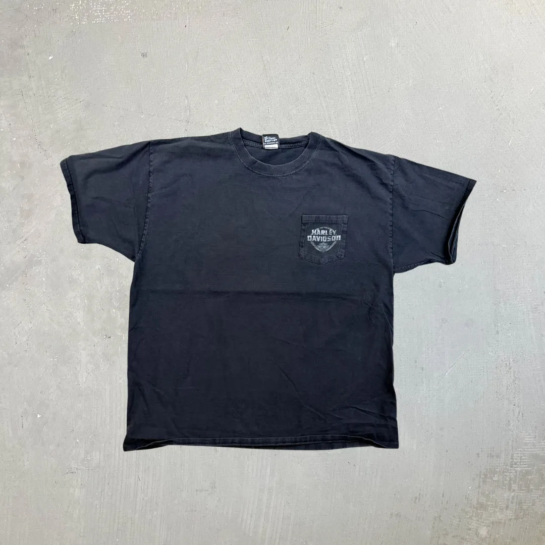 F- '14 Harley Davidson Phoenix Arizona Graphic Pocket Tee sold by HG Vintage