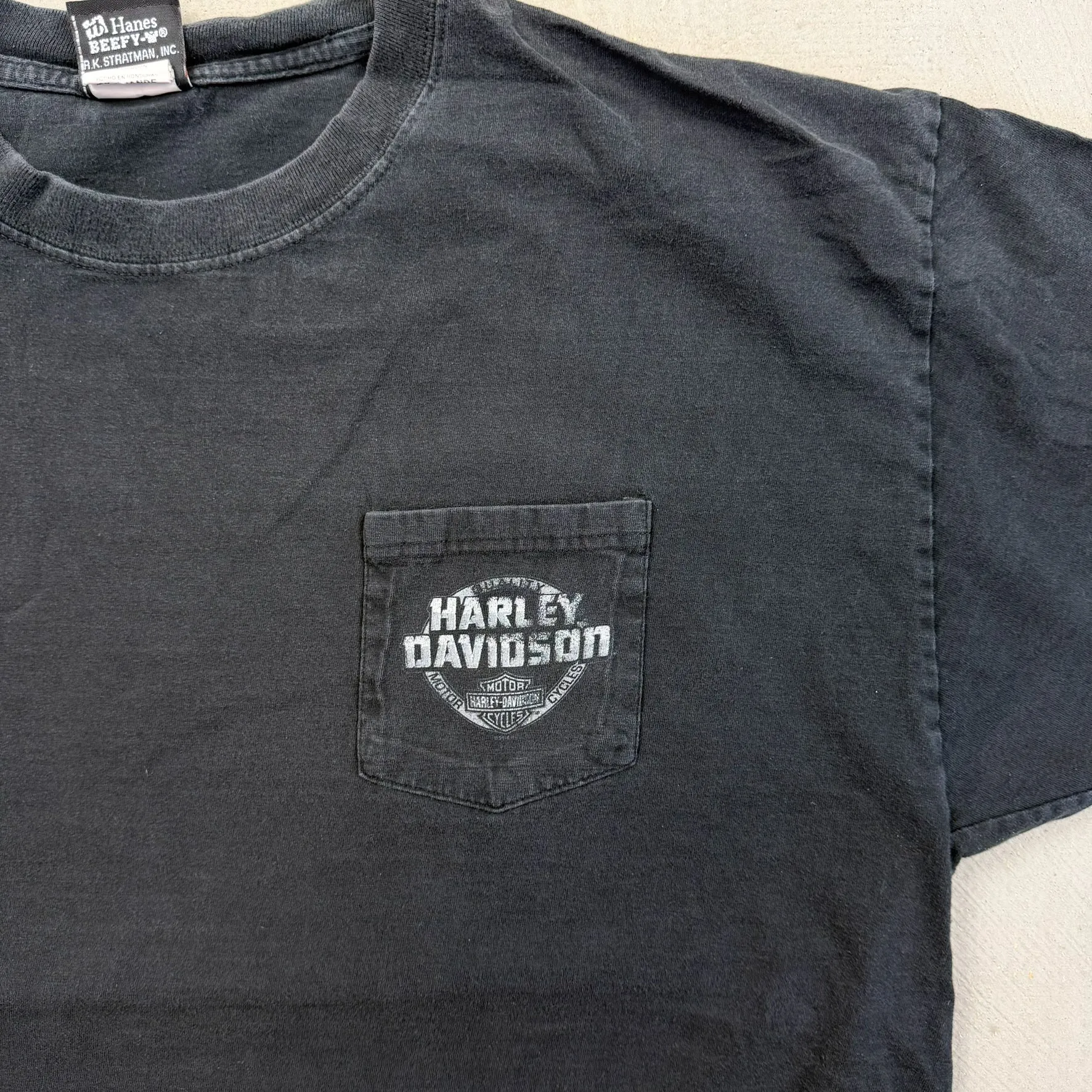 F- '14 Harley Davidson Phoenix Arizona Graphic Pocket Tee sold by HG Vintage product image thumbnail 2