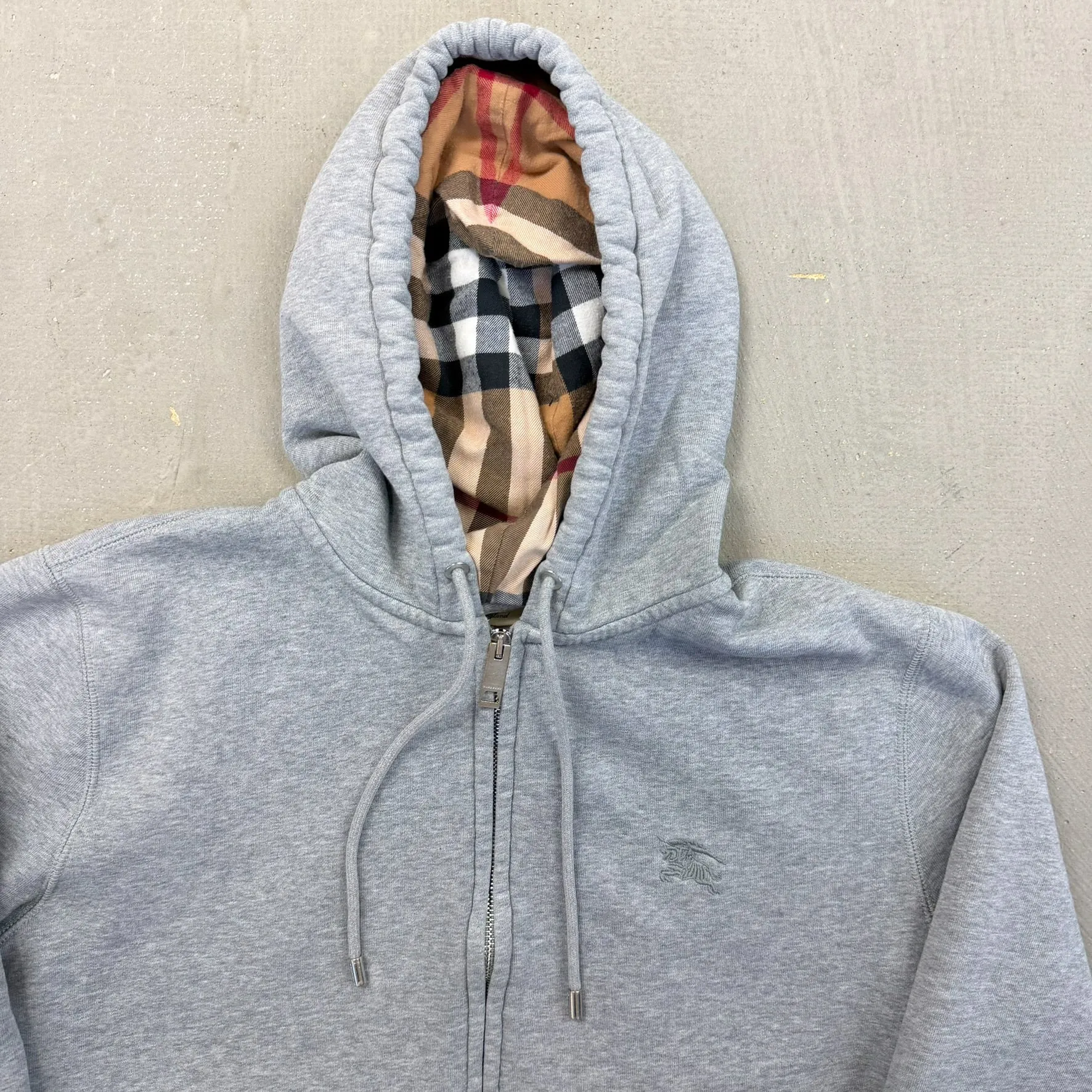 F- Burberry Double Zipper Zip Up Hoodie sold by HG Vintage product image thumbnail 2