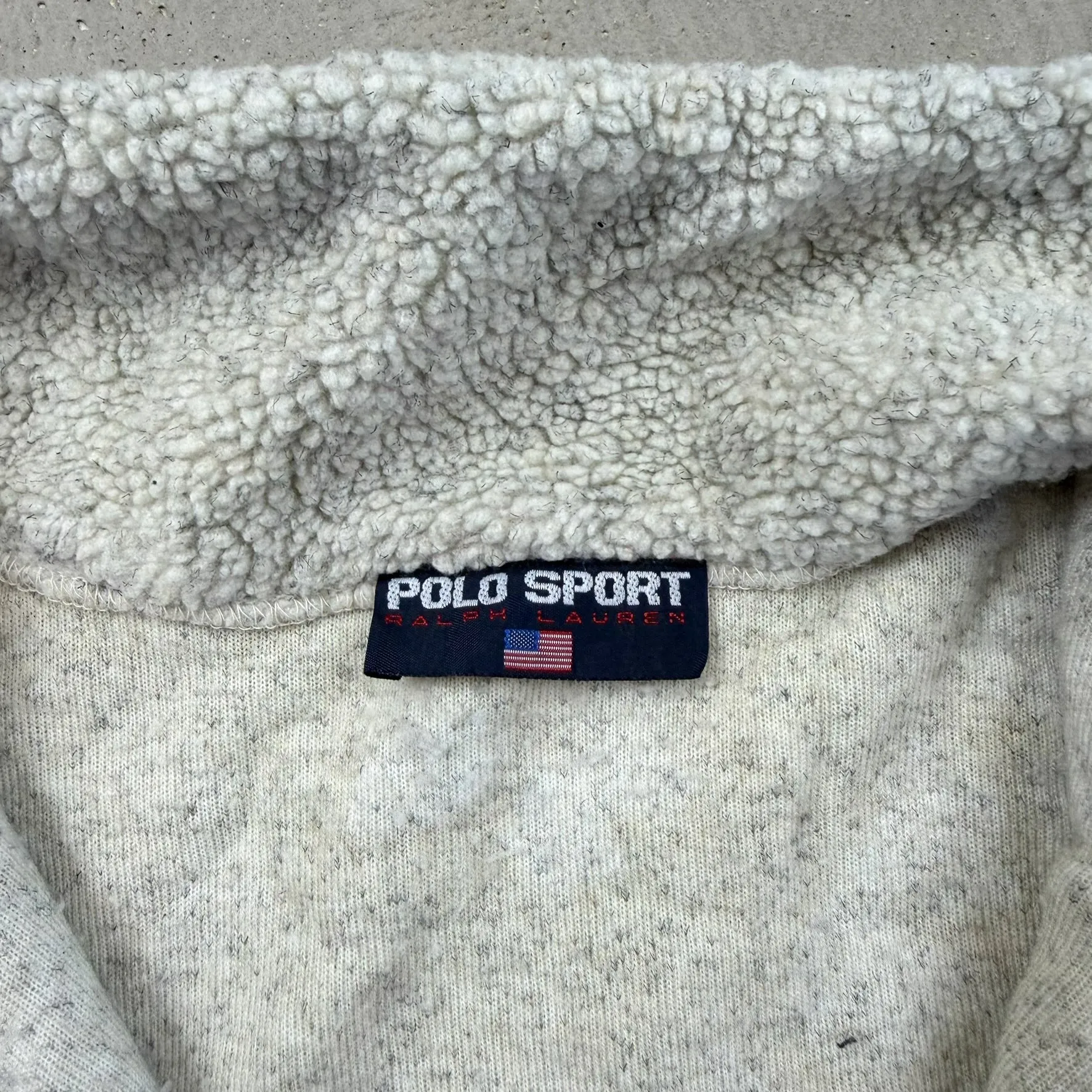 F- Vintage Polo Sport Ralph Lauren Zip Up Polar Fleece sold by HG Vintage product image thumbnail 4