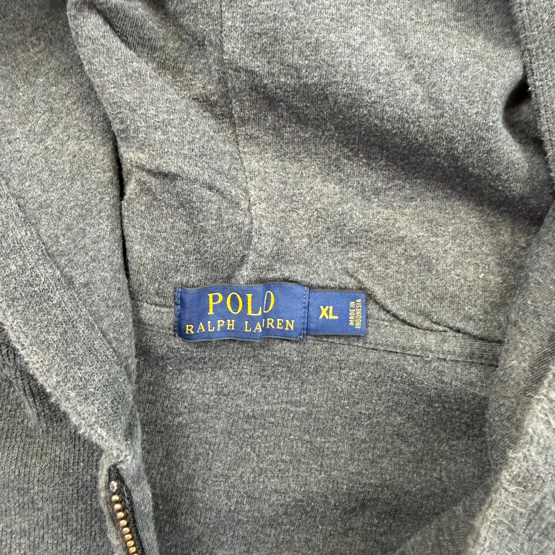 F- Vintage Polo Ralph Lauren Double Zipper Zip Up Hoodie sold by HG Vintage product image thumbnail 3