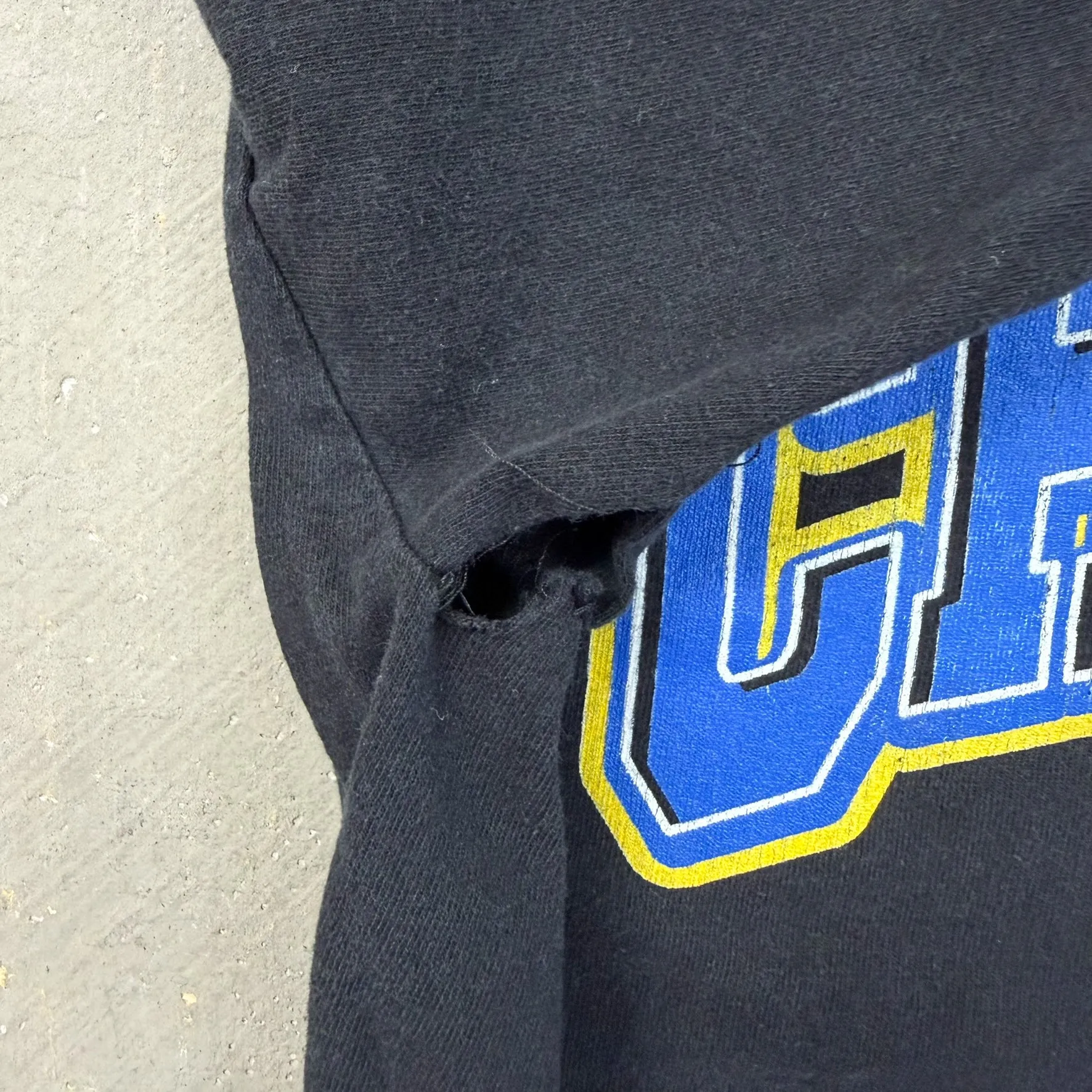 F- Los Angeles Rams Champions Logo Graphic Tee sold by HG Vintage product image thumbnail 5