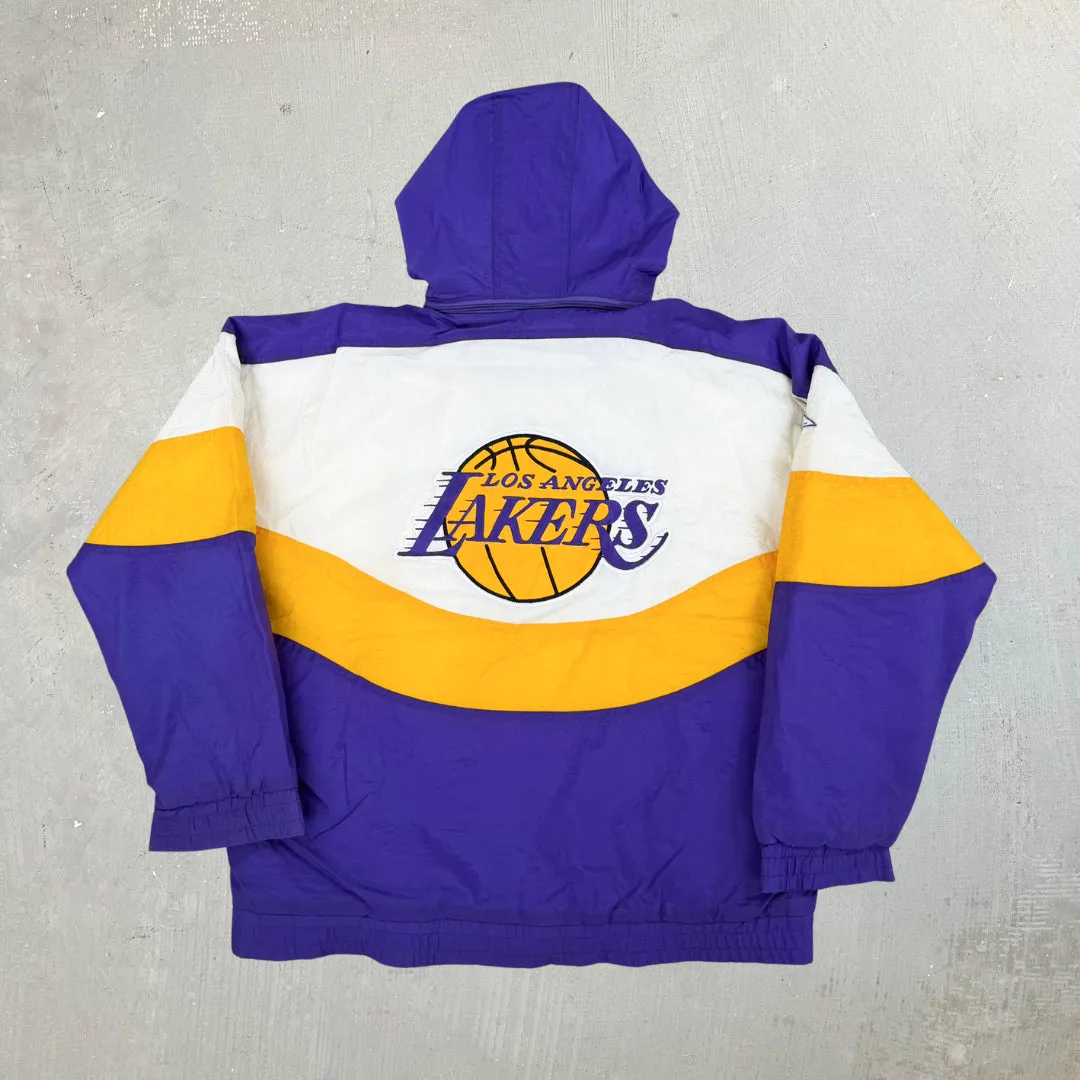 F- Vintage Los Angeles Lakers NBA Apex One Zip Up Winter Jacket sold by HG Vintage product image thumbnail 4
