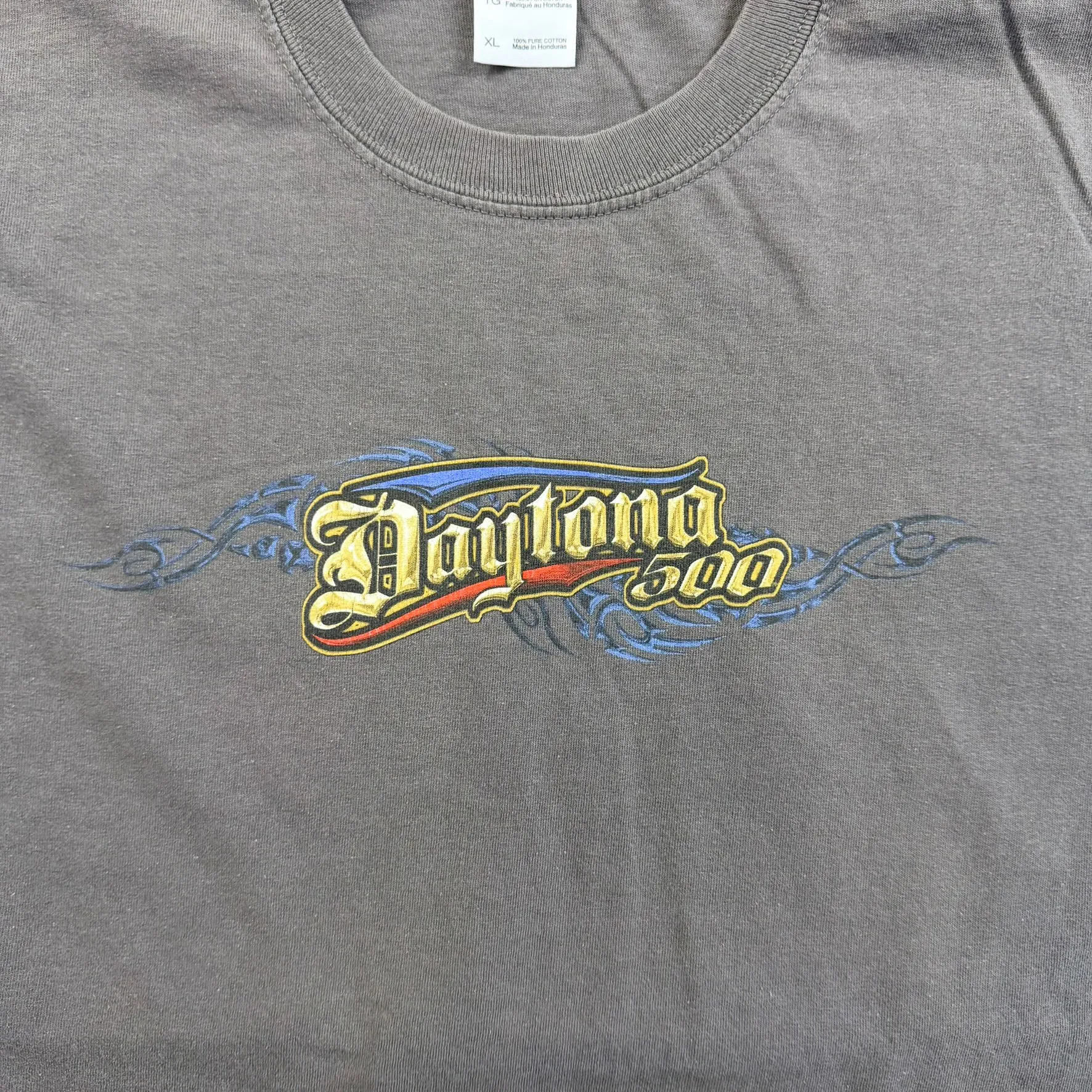 F- '08 Nascar Daytona 500 Long Sleeve Tee sold by HG Vintage product image thumbnail 2