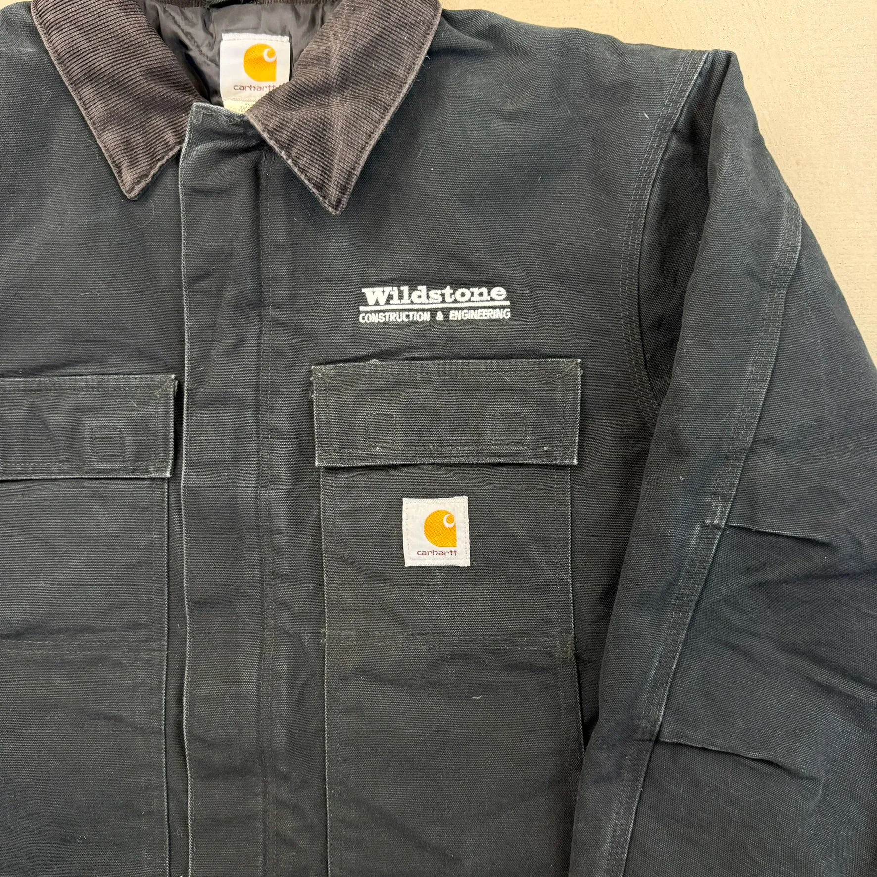 F- Vintage Carhartt Heavy Quilt Lined Workwear Jacket sold by HG Vintage product image thumbnail 4