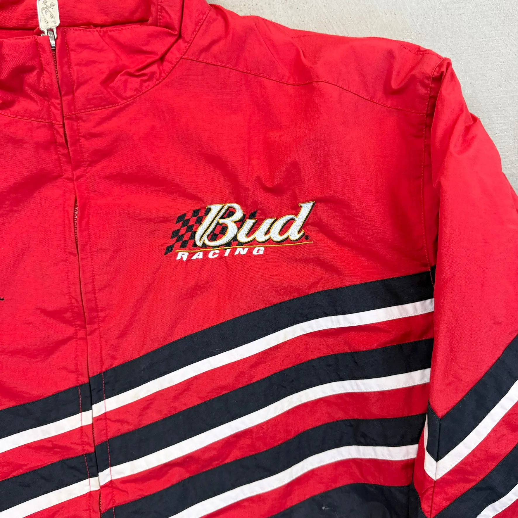 F- Vintage Nascar Chase Authentic Dale Jr Zip Up Winter Jacket sold by HG Vintage product image thumbnail 4