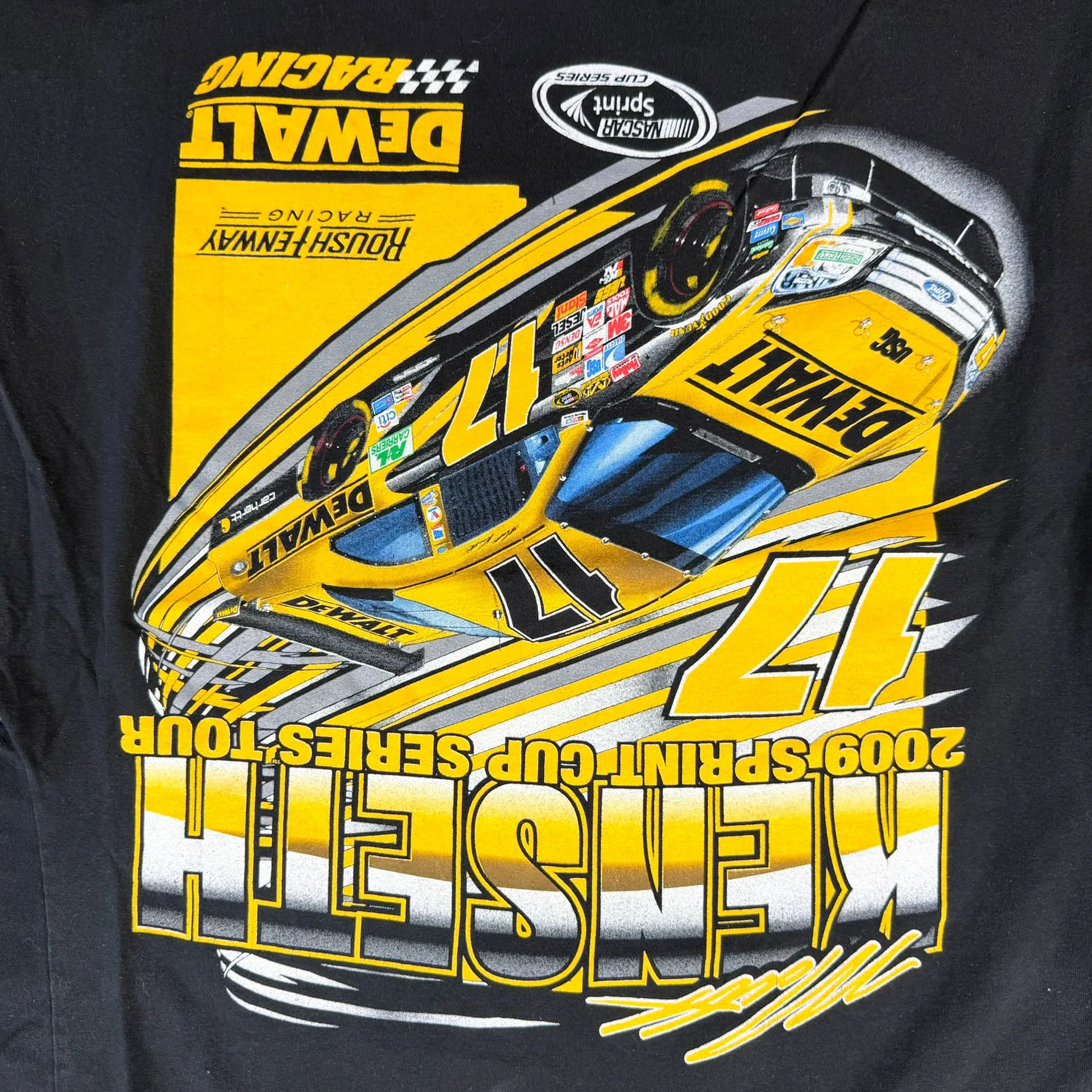F- '09 Nascar Mark Kenseth Sprint Cup Tour Series Car Tee sold by HG Vintage product image thumbnail 3