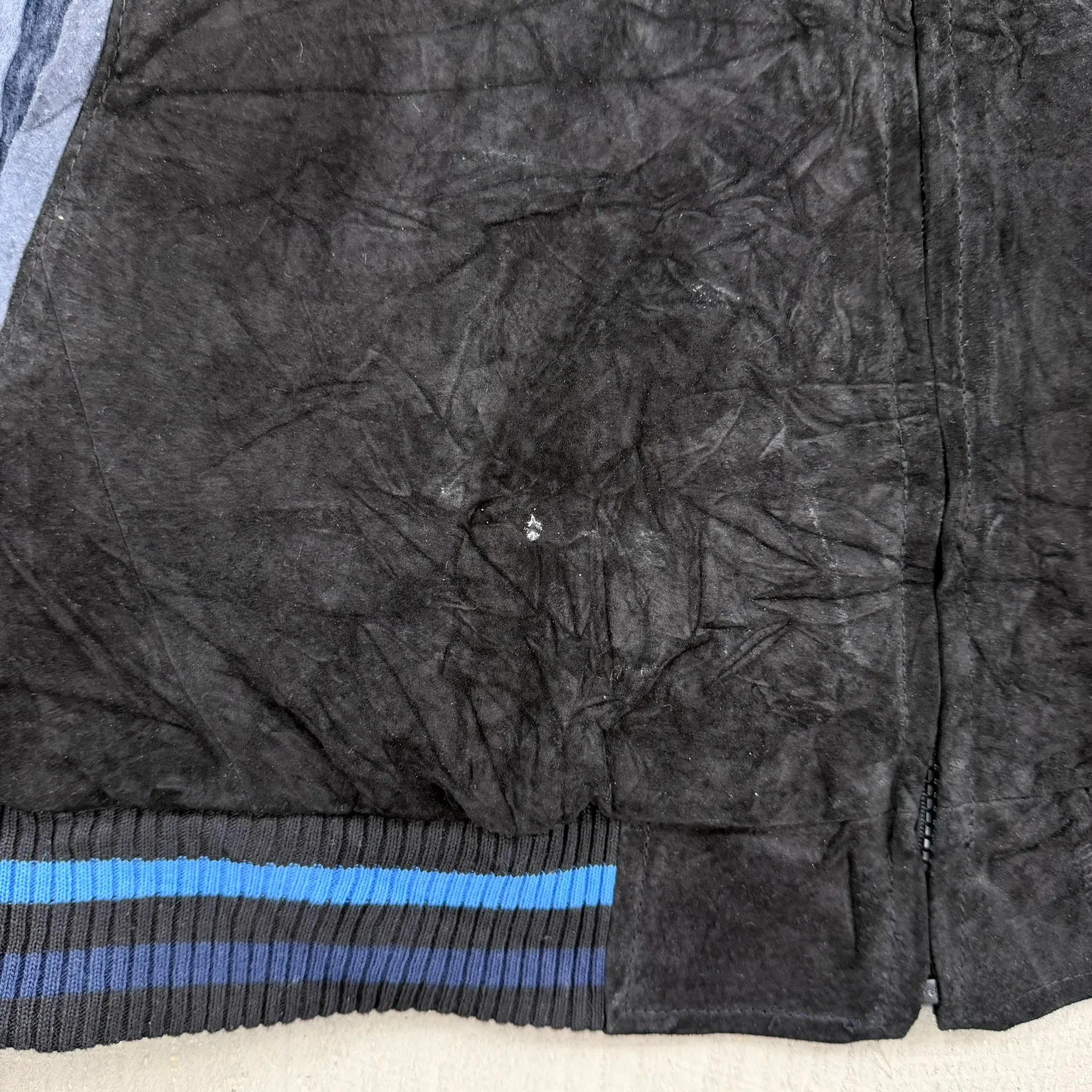 F- San Diego Chargers NFL Embroidered Logo Suede Jacket sold by HG Vintage product image thumbnail 4