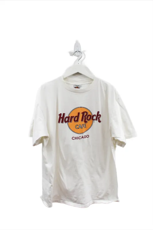 X - Vintage Hard Rock Cafe Chicago Logo Tee sold by HG Vintage
