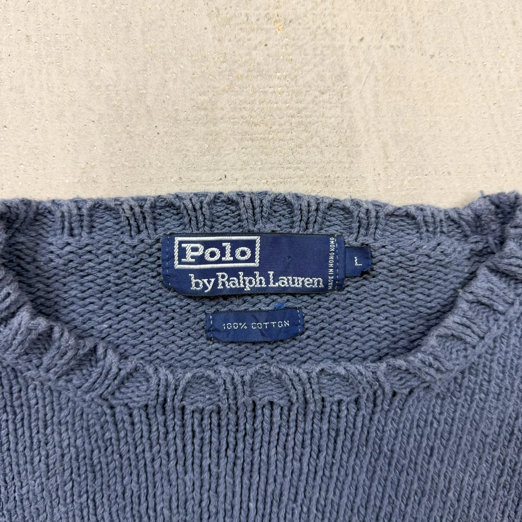 F- Vintage Polo Ralph Lauren Solid Color Knit Sweater sold by HG Vintage product image thumbnail 3
