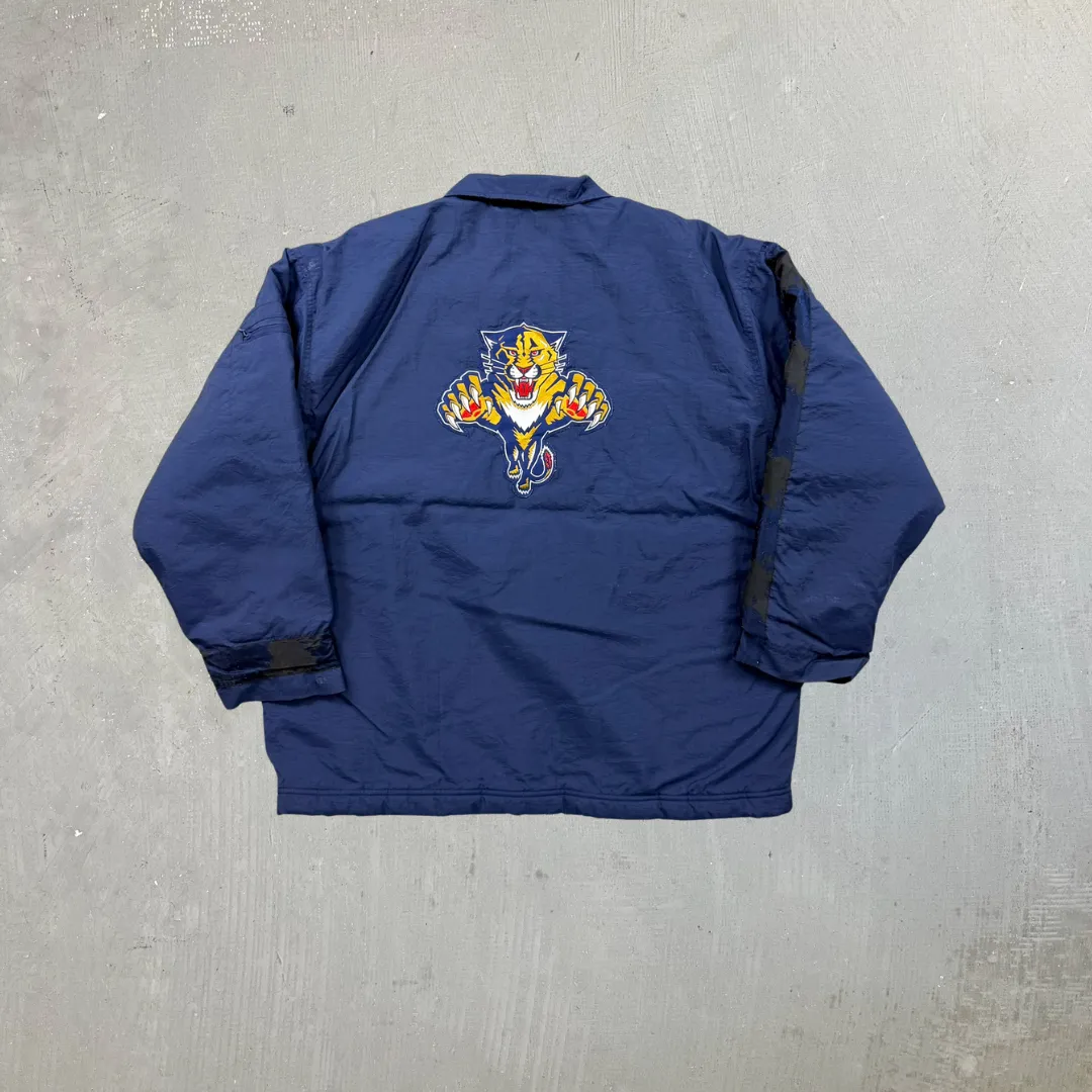 F- Vintage 90s Nike NHL Florida Panthers Zip Up Winter Jacket sold by HG Vintage product image thumbnail 3