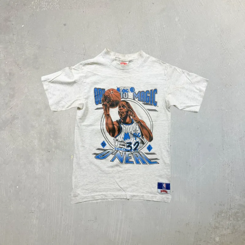 F- Vintage Orlando Magic NBA Shaquille O'Neal Made In USA Single Stitch Tee sold by HG Vintage
