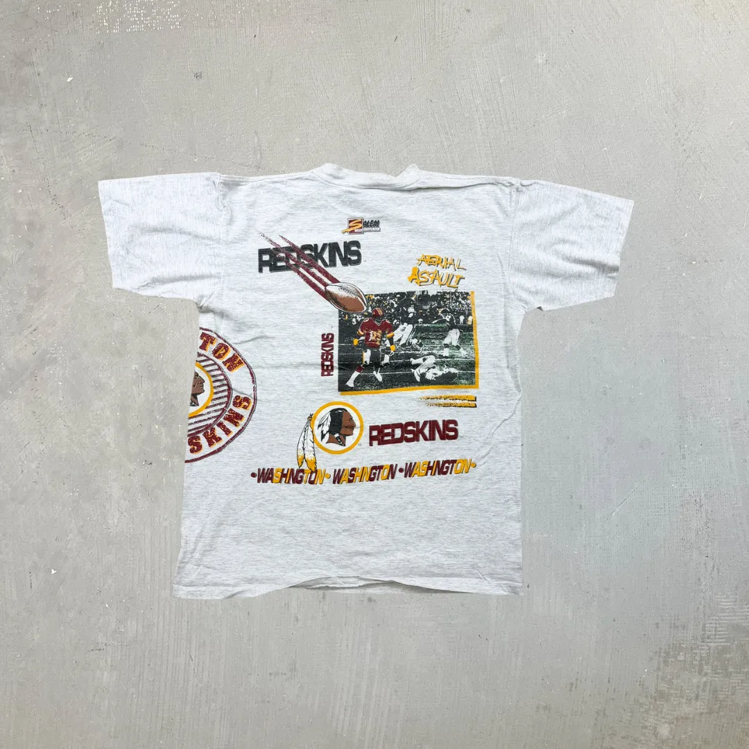 F- Vintage '91 Washington Commanders NFL Jumbo Print Made In USA Single Stitch Tee sold by HG Vintage product image thumbnail 3