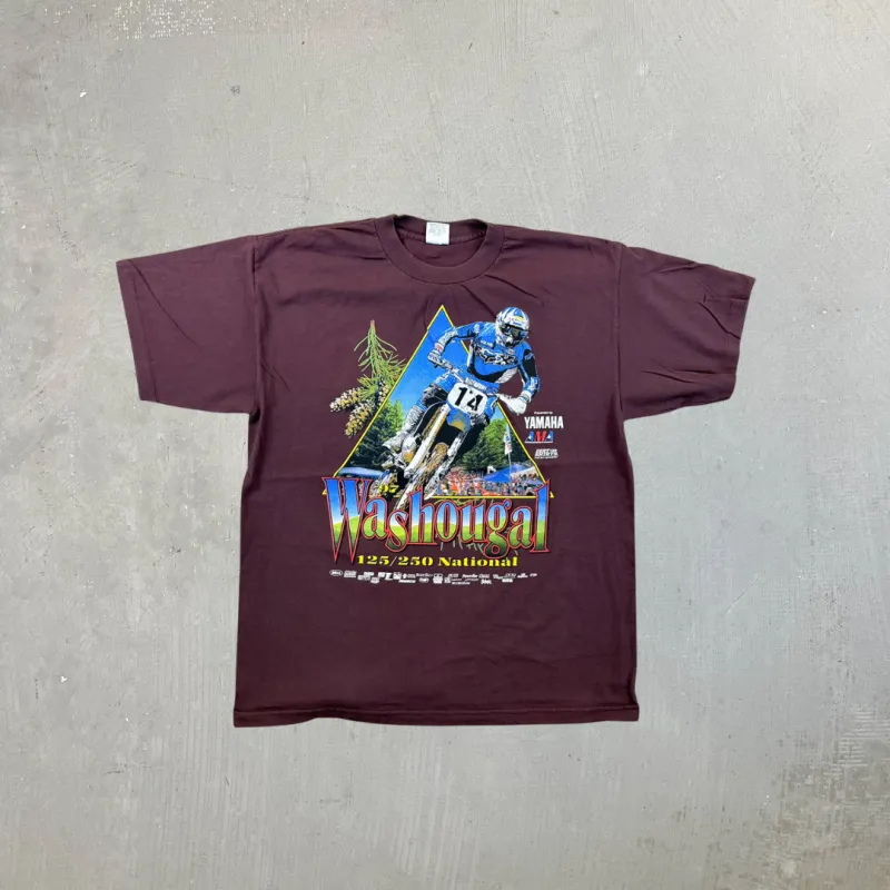 F- Vintage '97 Washougal Yamaha Motocross Single Stitch Made In USA Tee sold by HG Vintage