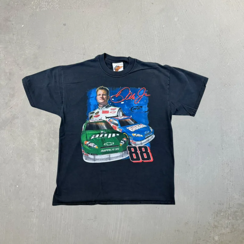 F- Vintage Nascar Winner's Circle Dale Jr Picture Tee sold by HG Vintage